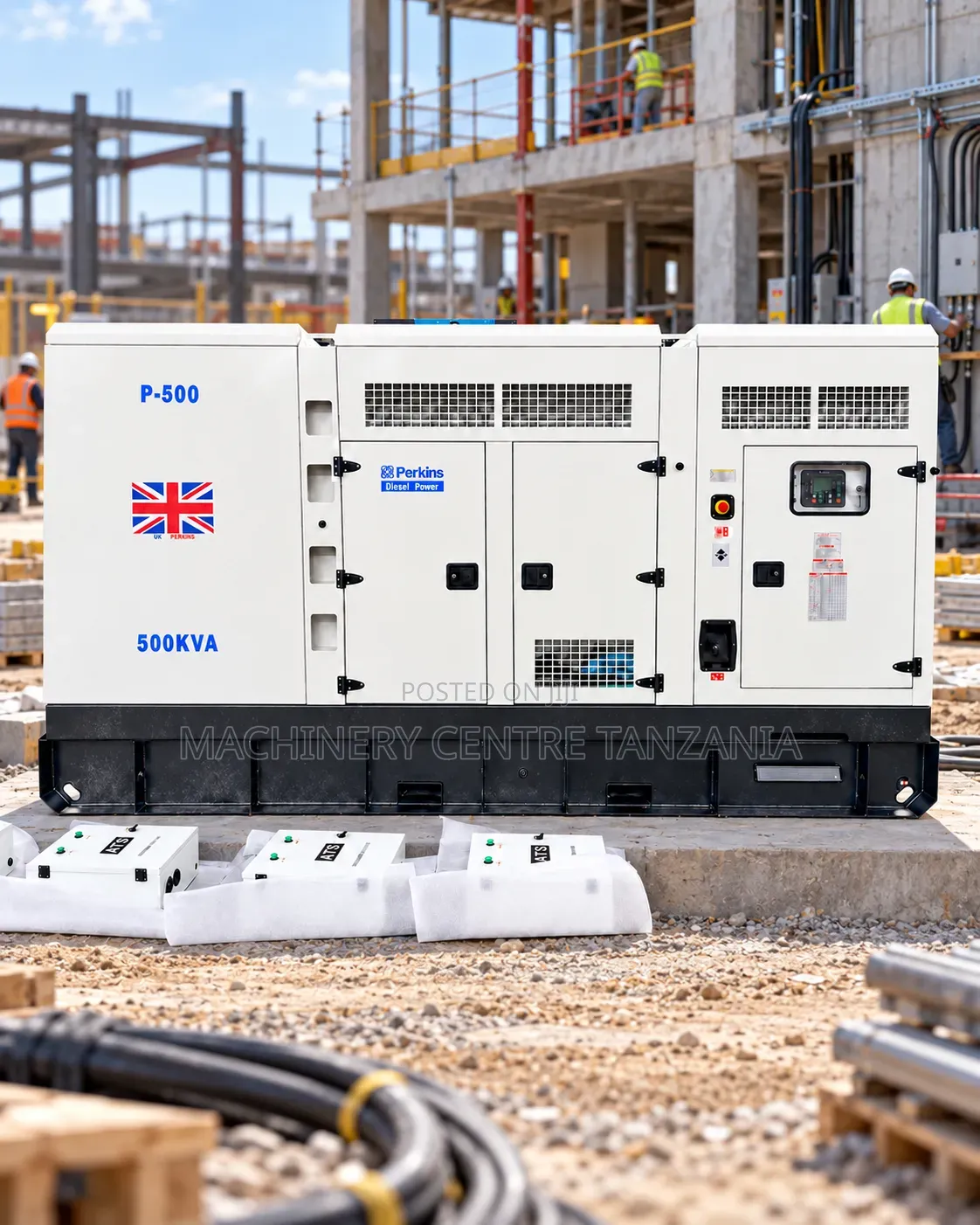 Perkins Diesel Generator 500KVA