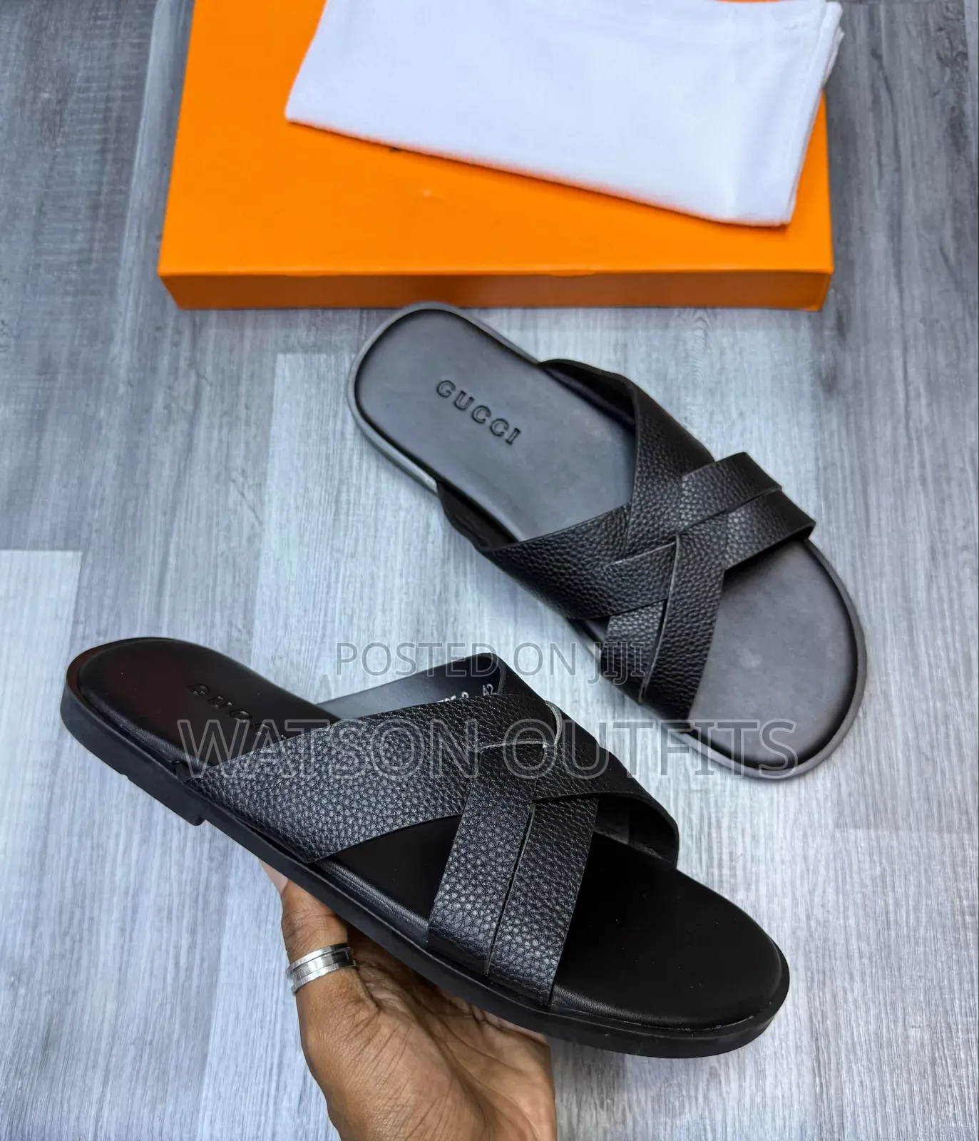 Men's Leather Sandals 2 Classic Colours Multidesign