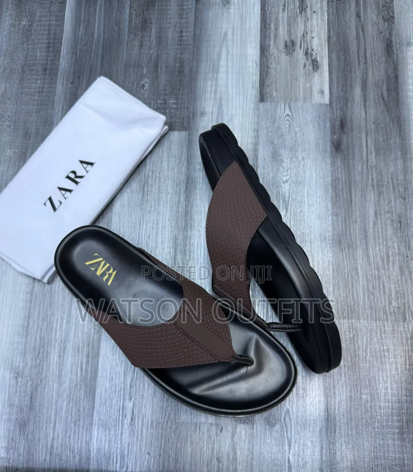 Men's Leather Sandals 2 Classic Colours Multidesign