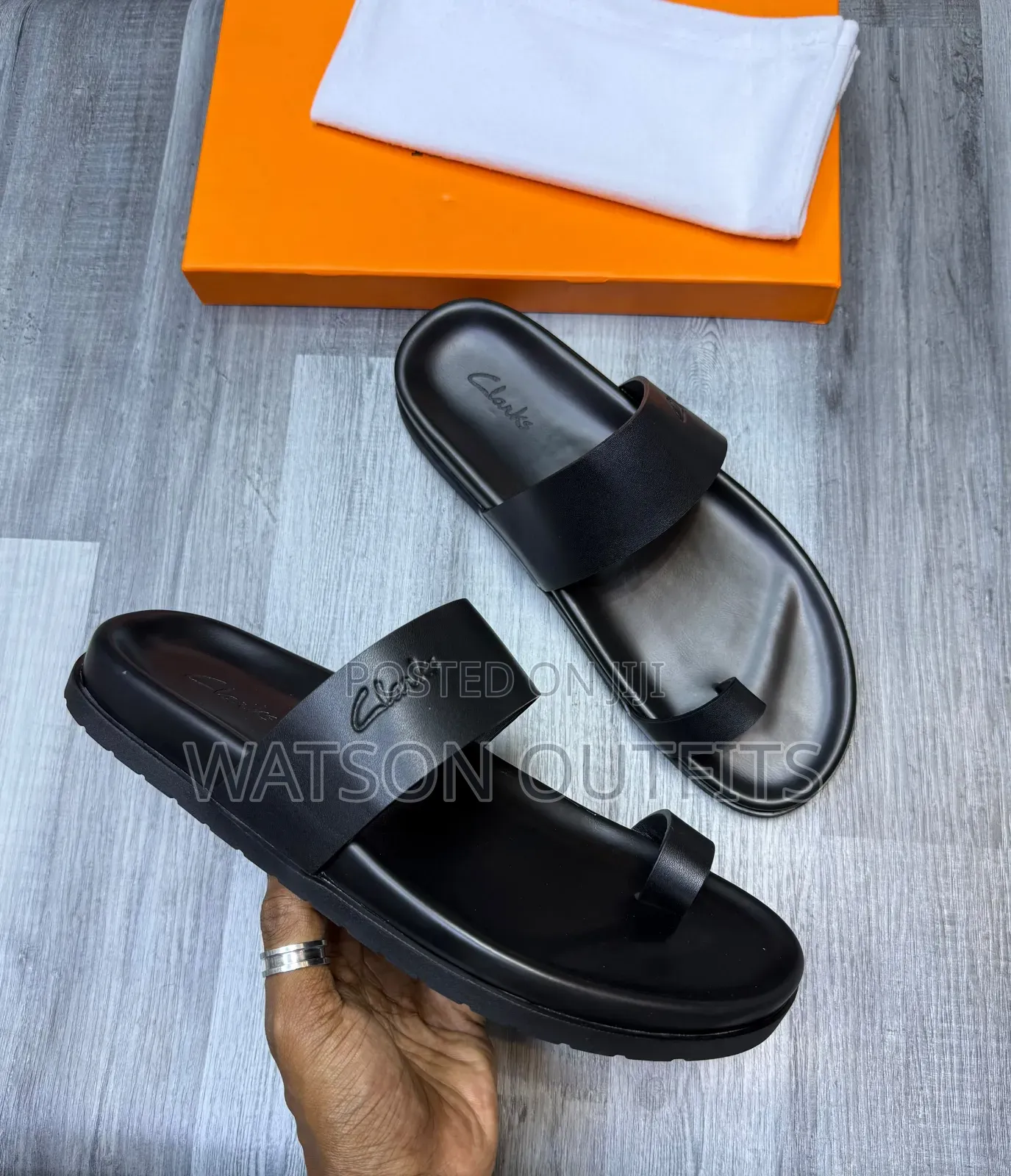 Men's Leather Sandals 2 Classic Colours Multidesign