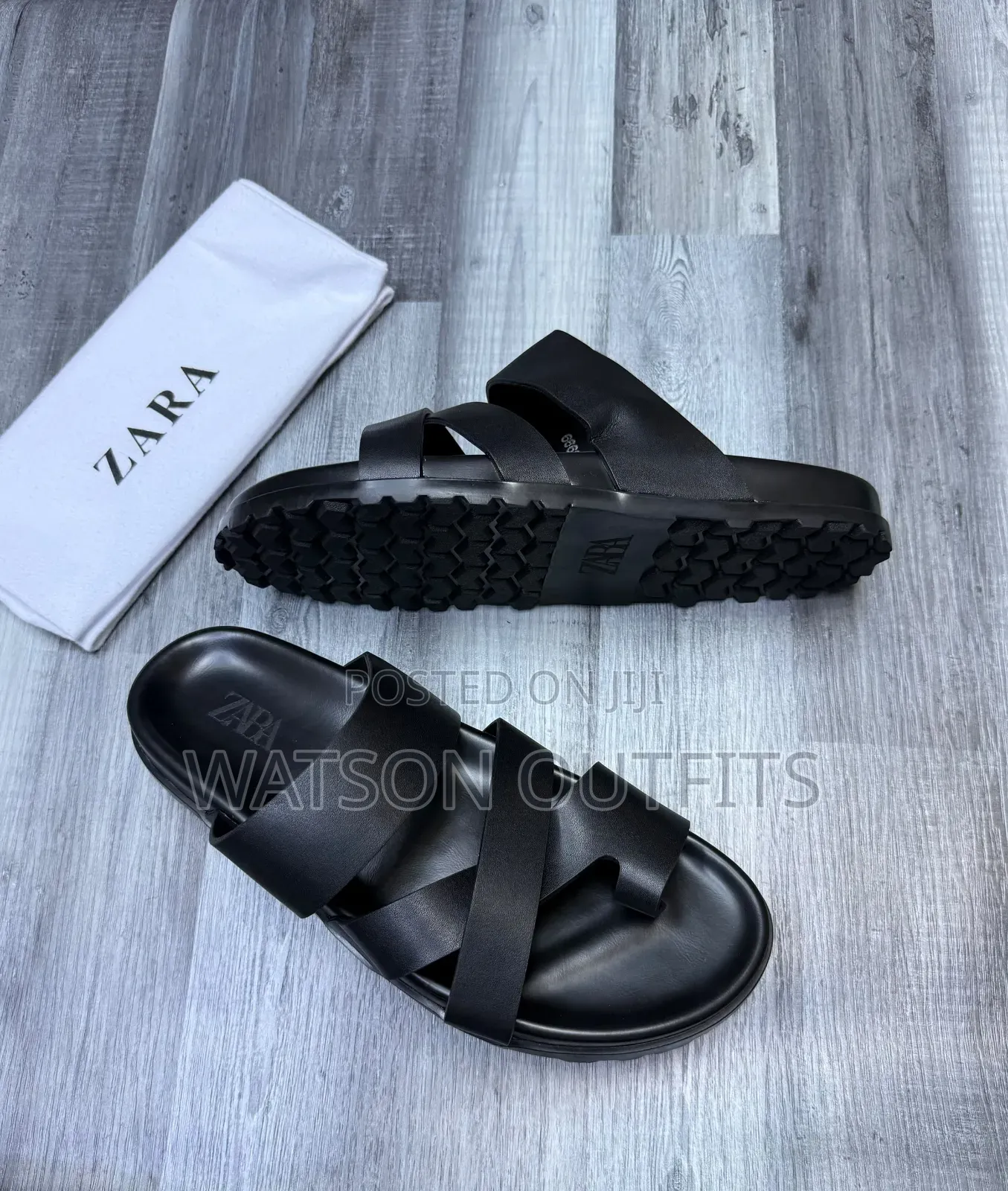 Men's Leather Sandals 2 Classic Colours Multidesign