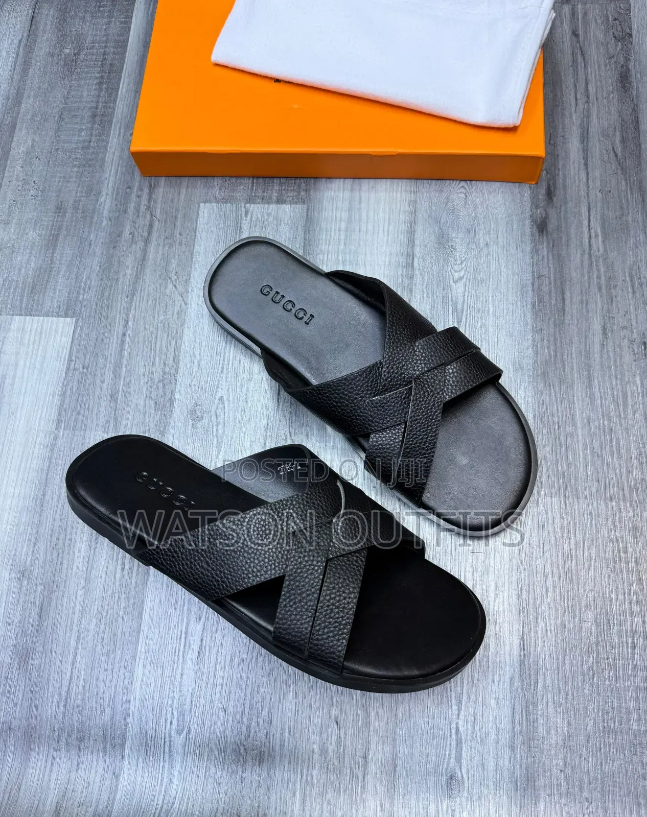 Men's Leather Sandals 2 Classic Colours Multidesign