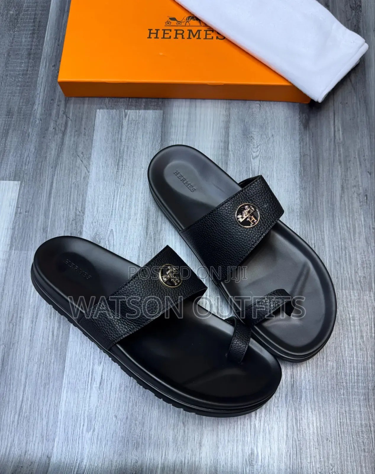 Men's Leather Sandals 2 Classic Colours Multidesign