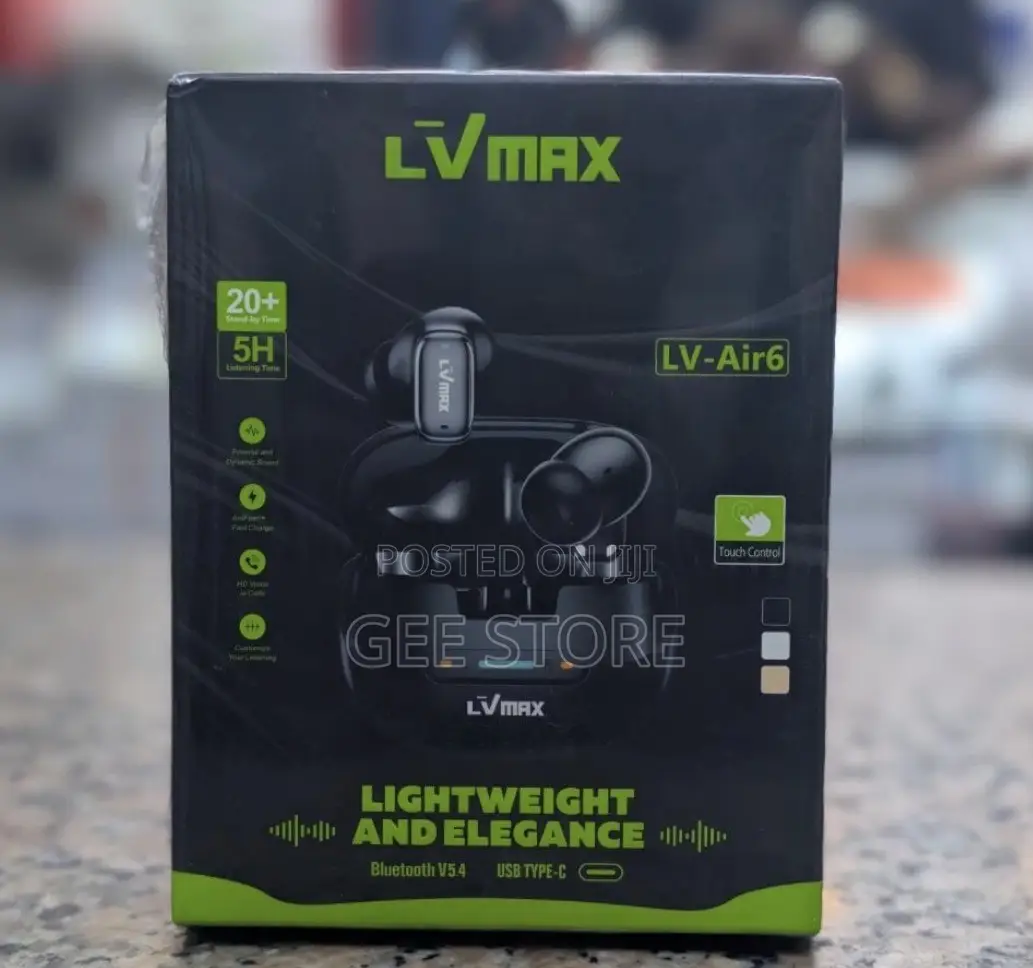LV-MAX LV-Air6 True Wireless Earbuds