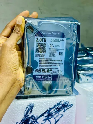 WD Purple 2TB Surveillance Hard Drive (HDD)