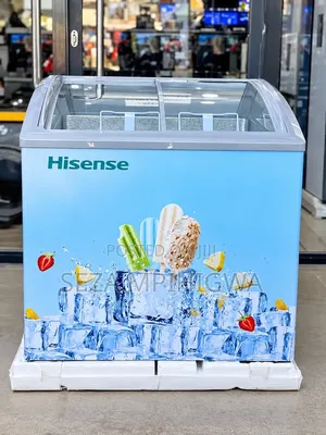 Hisense Sliding Glass Display Chest Freezer (Ice Cream & Frozen Foods)