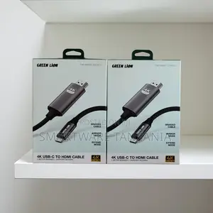 Green Lion 4K USB-C to HDMI Cable, 2 Meter Braided, Supports 4K at 30Hz