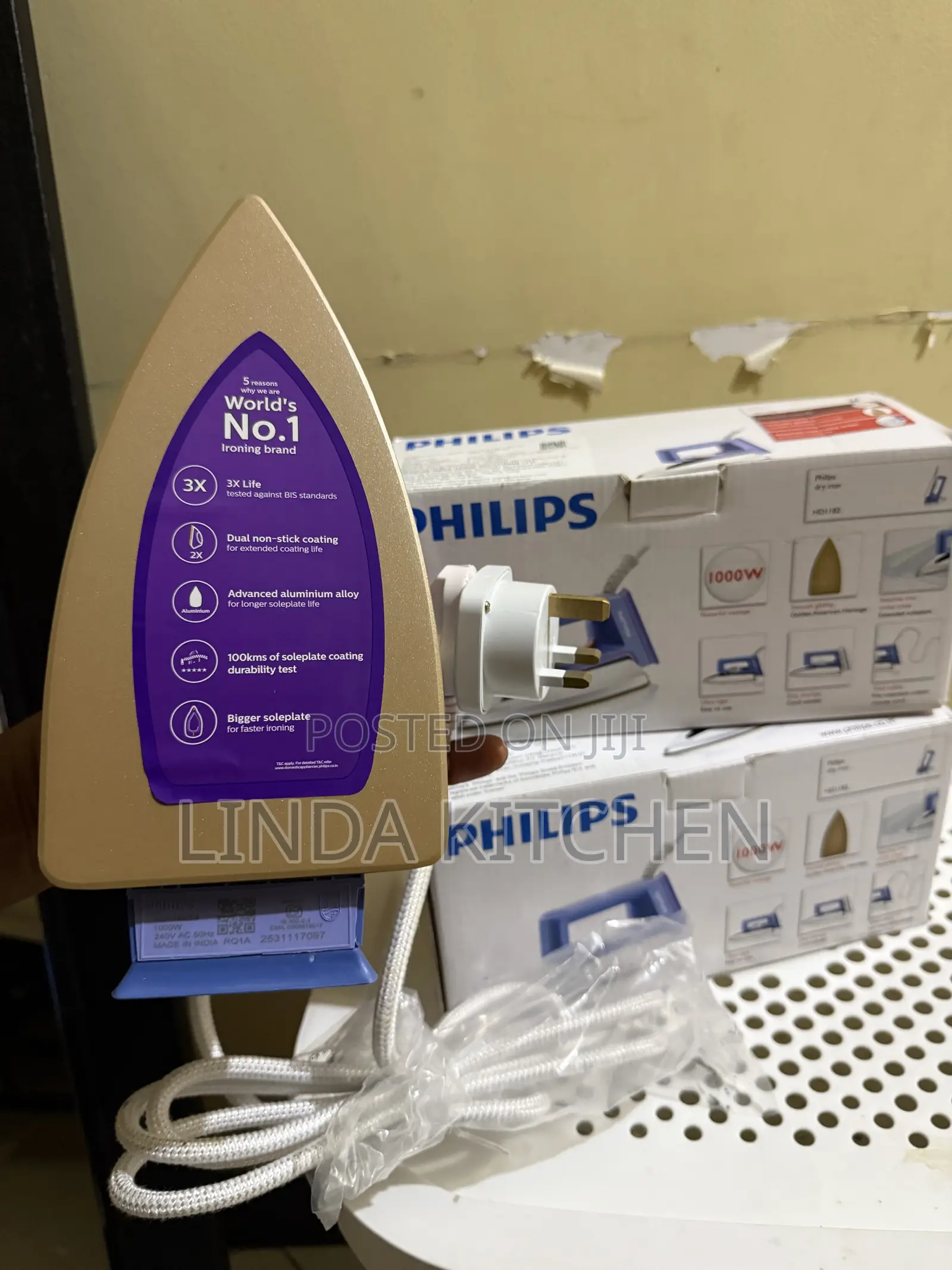 Philips Iron/Pasi Orginal No 1 From India, Hd 1182