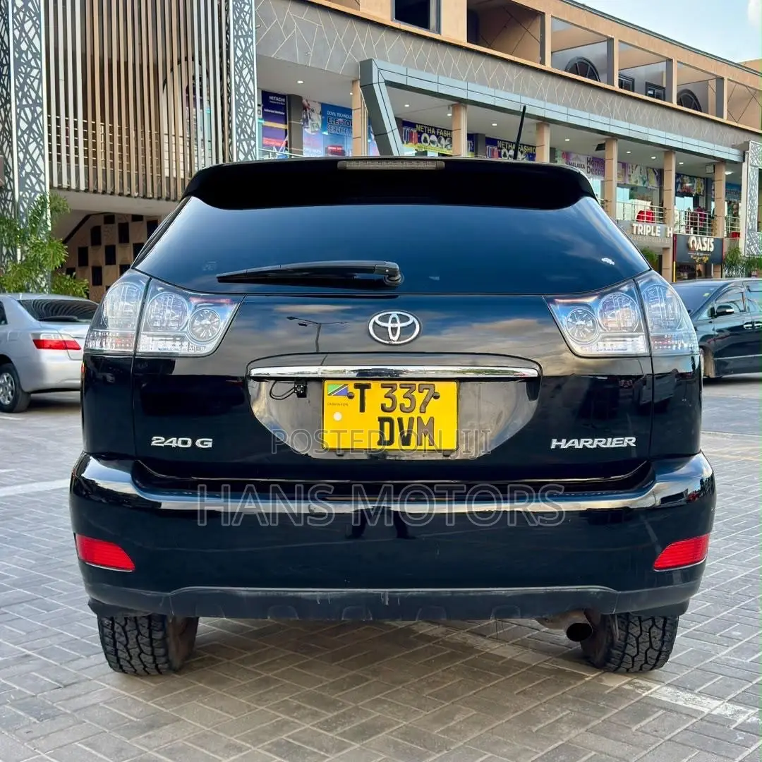 Toyota Harrier 2008 Black
