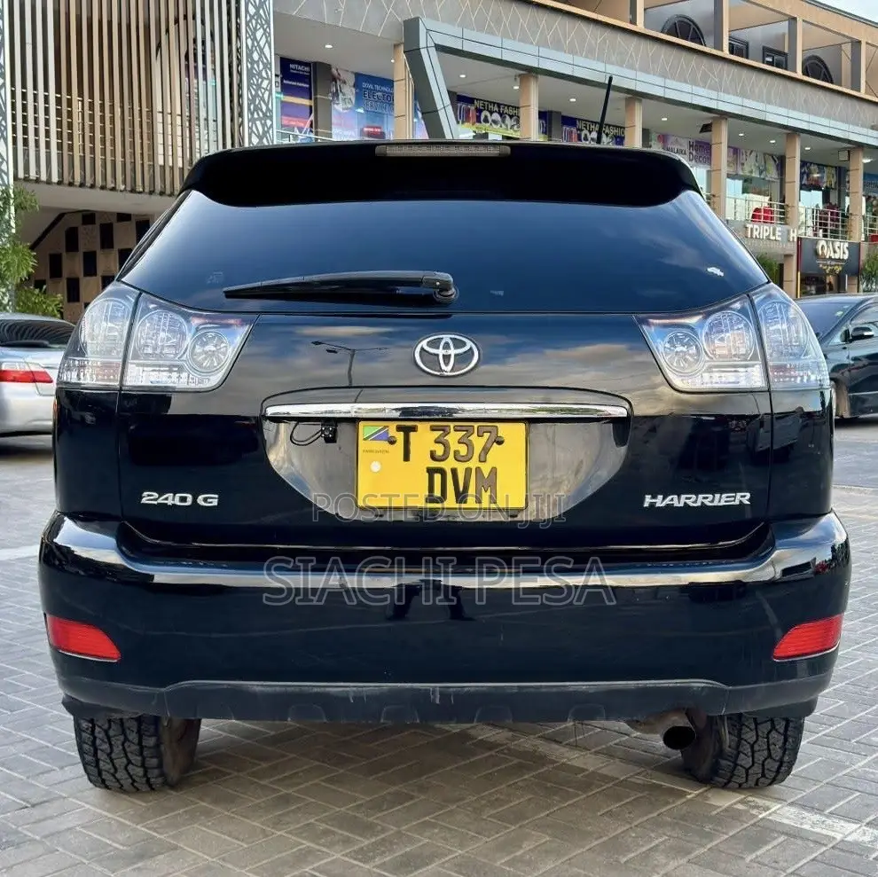 Toyota Harrier 2008 Black