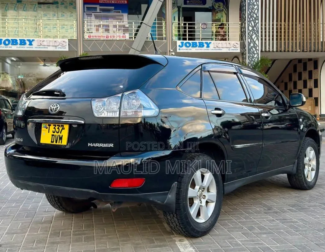 Toyota Harrier 2008 Black