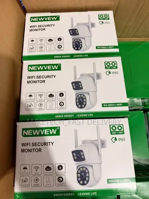 NewVew WiFi Security Camera – Dual Lens Outdoor CCTV With AI Tracking
