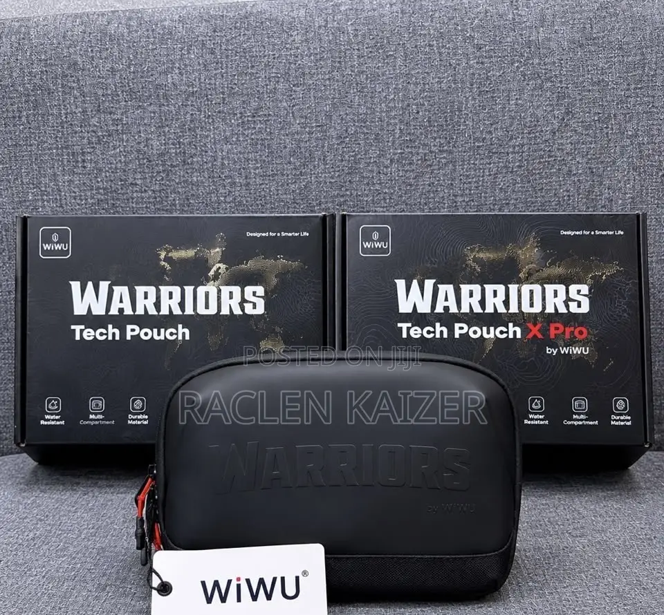 WARRIORS Tech Pouch X Pro by Wiwu