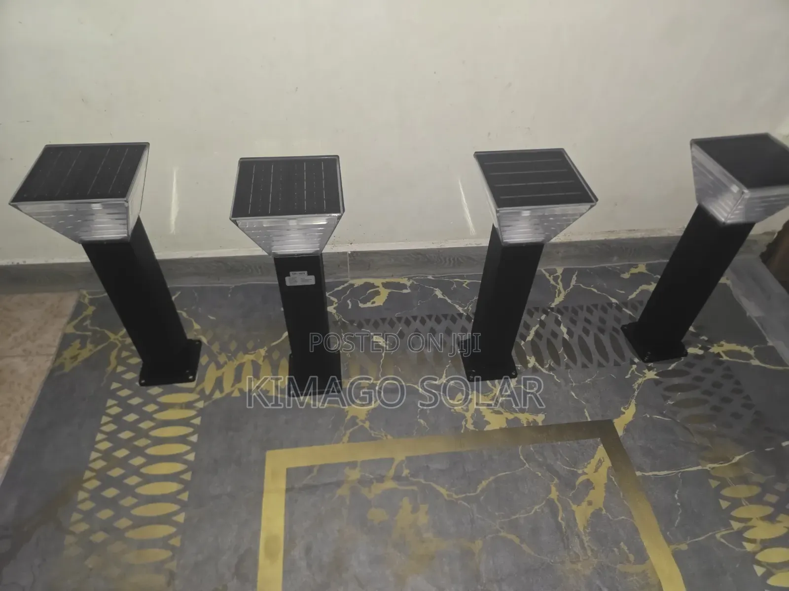 New Arrival 60m Aluminum Solar Powered Bollard Light High Quality