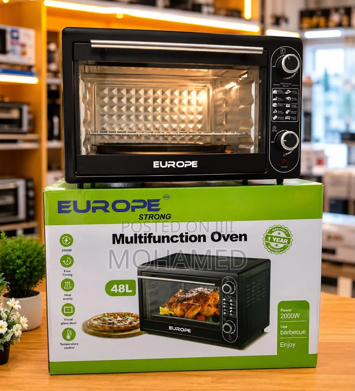  Europe Oven – 48l 