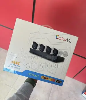 ColorVu 4-Channel CCTV Security Camera Kit