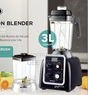 Brinax Caterpillar Crush BX110 2-in-1 Heavy-Duty Nutrition Blender