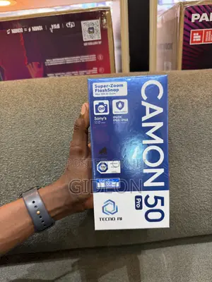 New Tecno Camon 50 Pro 256 GB Silver