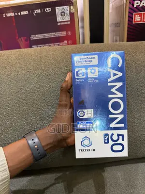New Tecno Camon 50 Pro 256 GB Silver