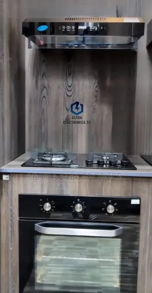 Full Kitchen Package Range Hood, Cooker and Oven With Fan and Light