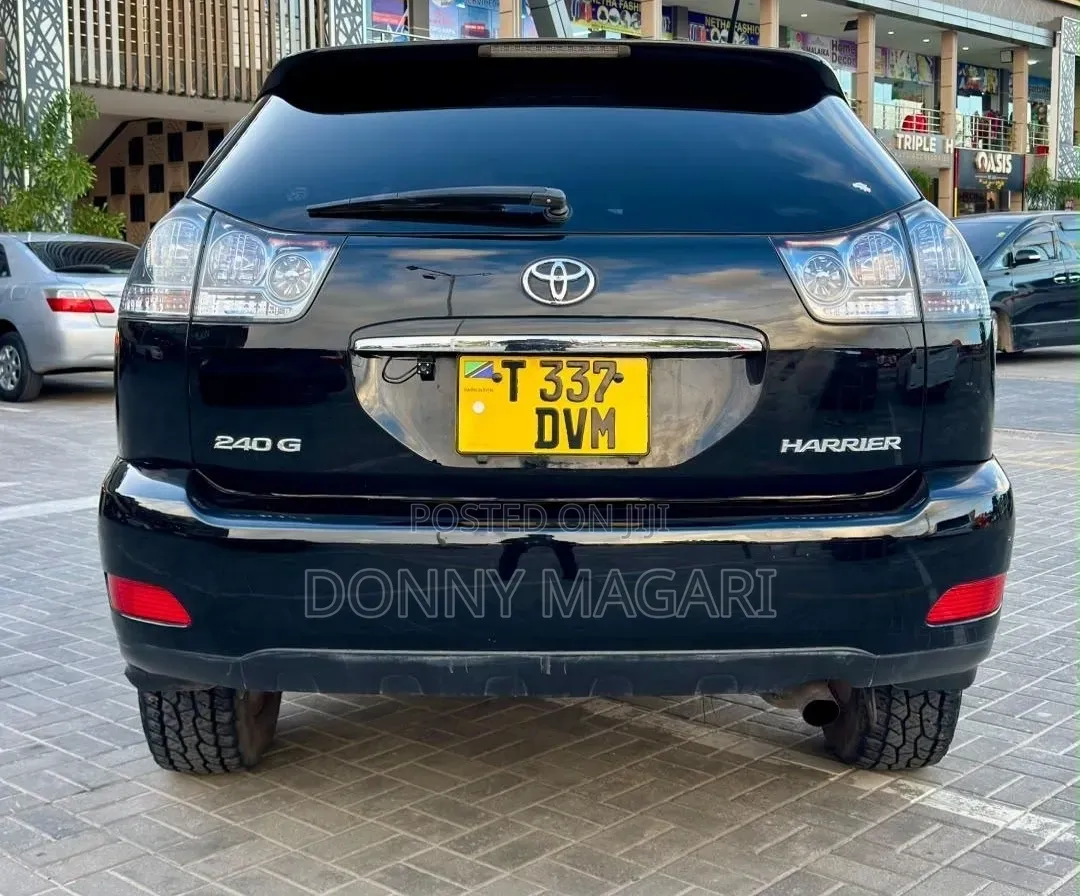 Toyota Harrier 2008 Black