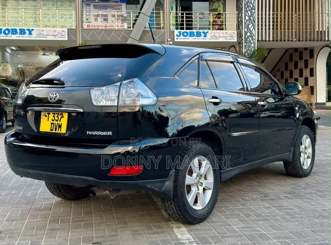 Toyota Harrier 2008 Black