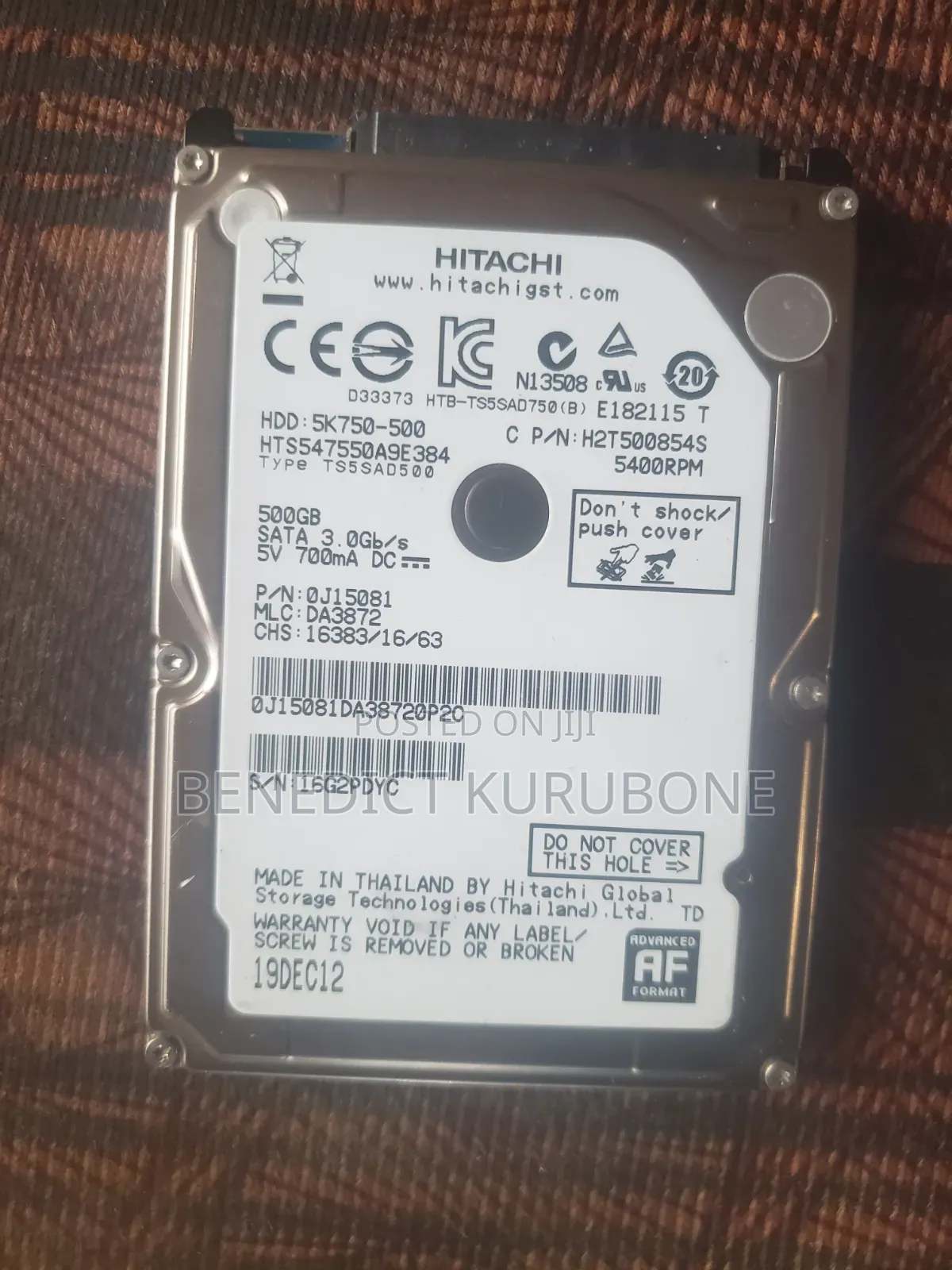 Hard Disk 500gb