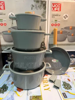 7pcs UCC LIFE Cookware Set