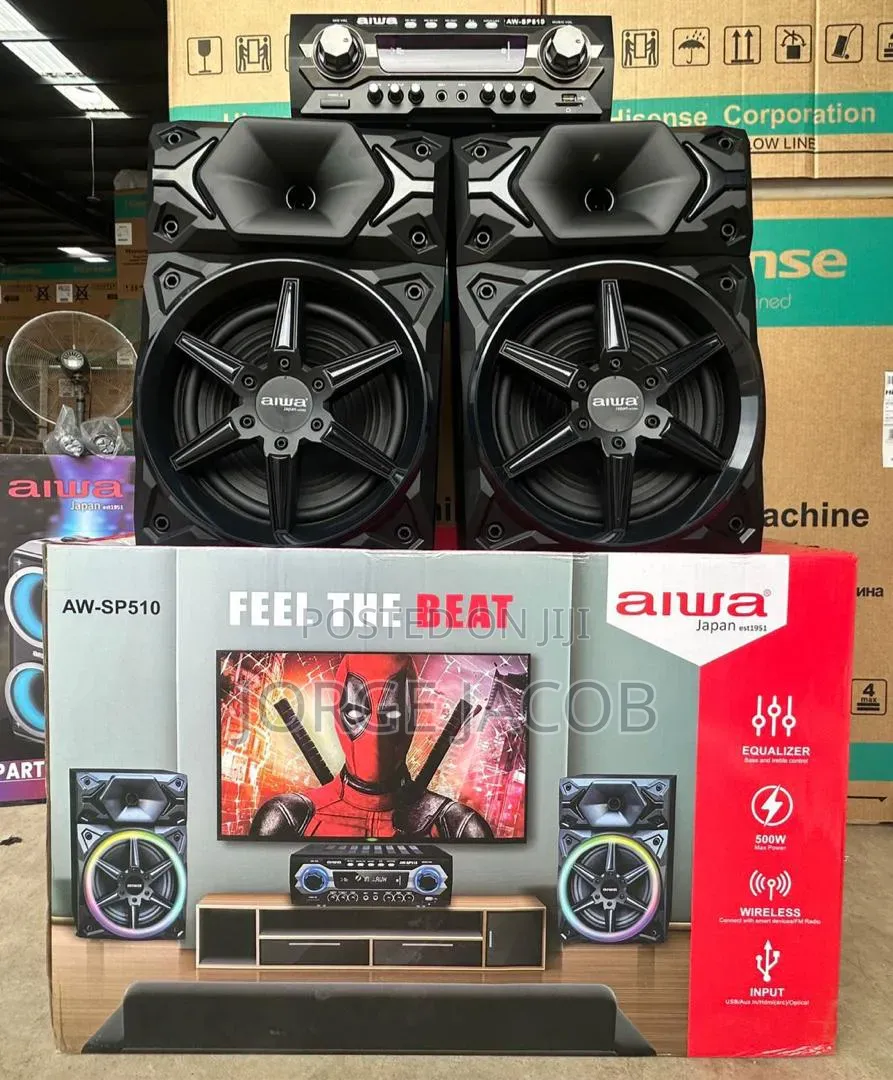 Aiwa AW-SP510 500W Home Theater Speaker System,
