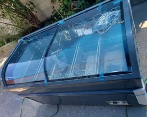 Commercial Curved Glass Display Deep Freezer Capacity of 1050 Litres