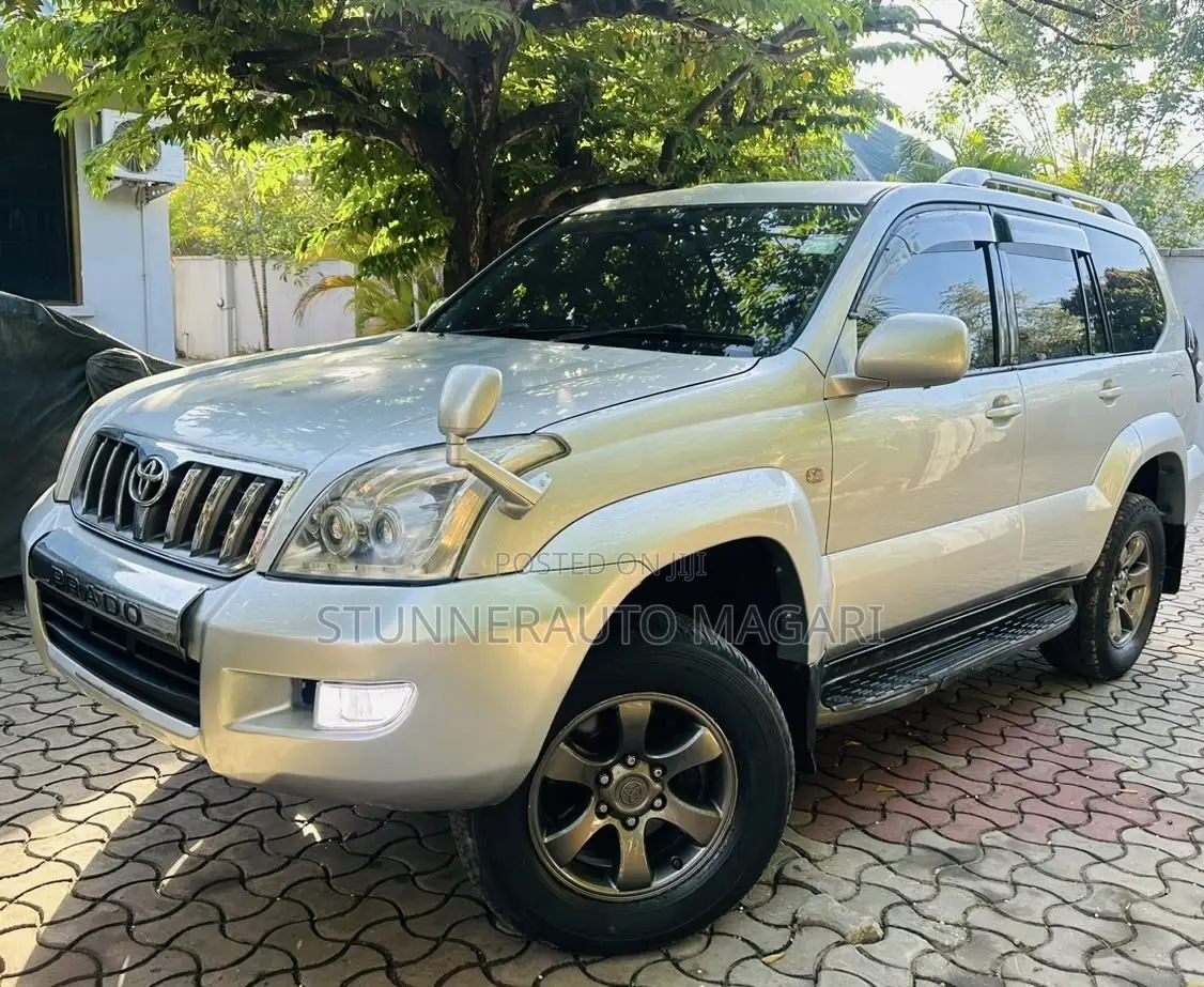 Toyota Land Cruiser Prado 2005 Silver