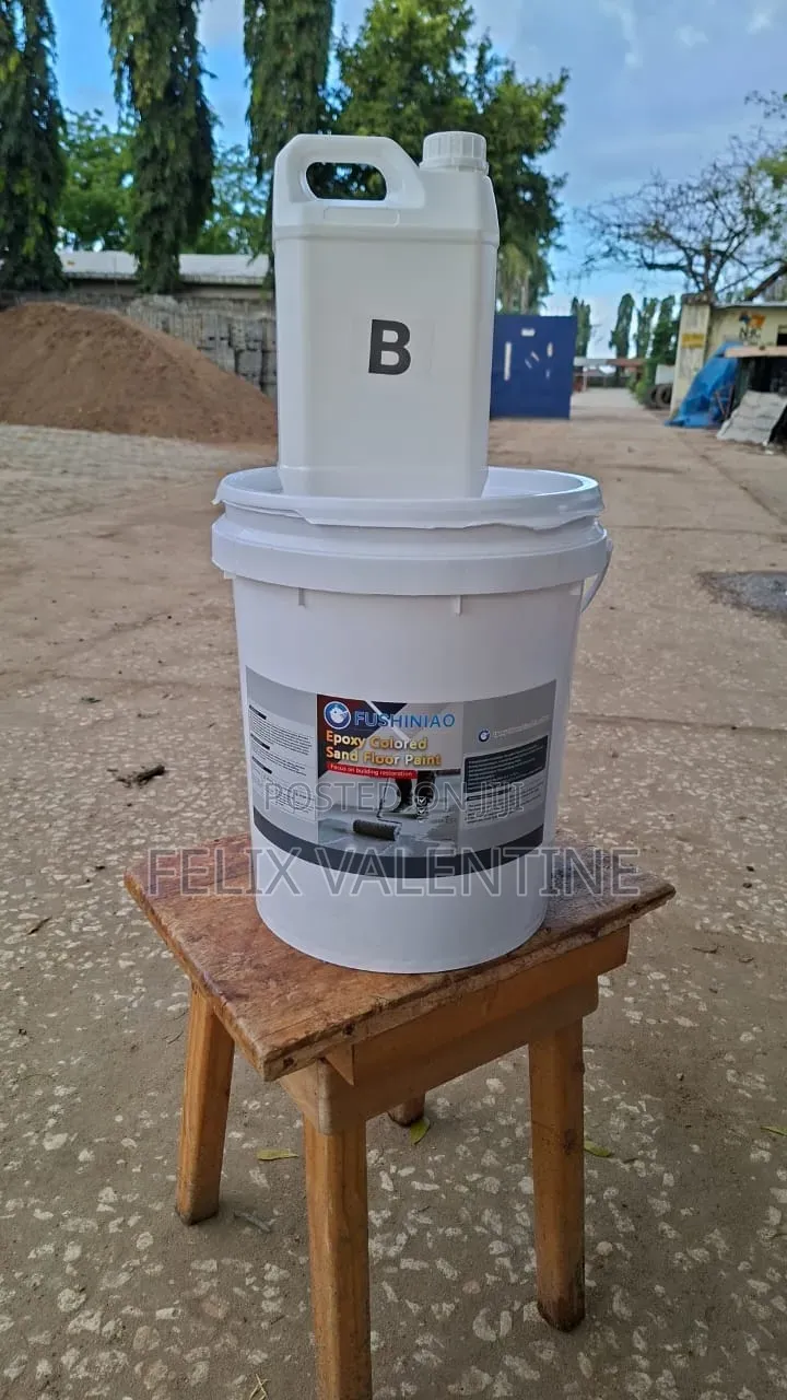 Epoxy Sand Paint Gray