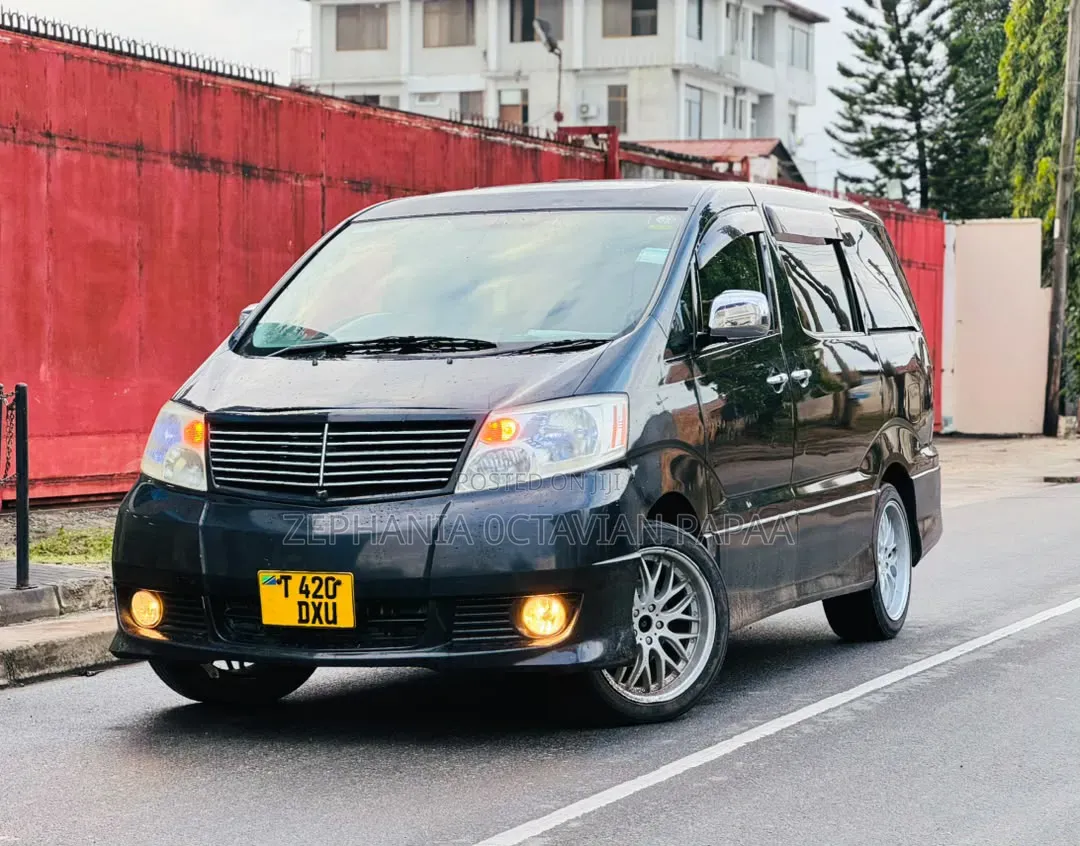 Toyota Alphard 2007 Black