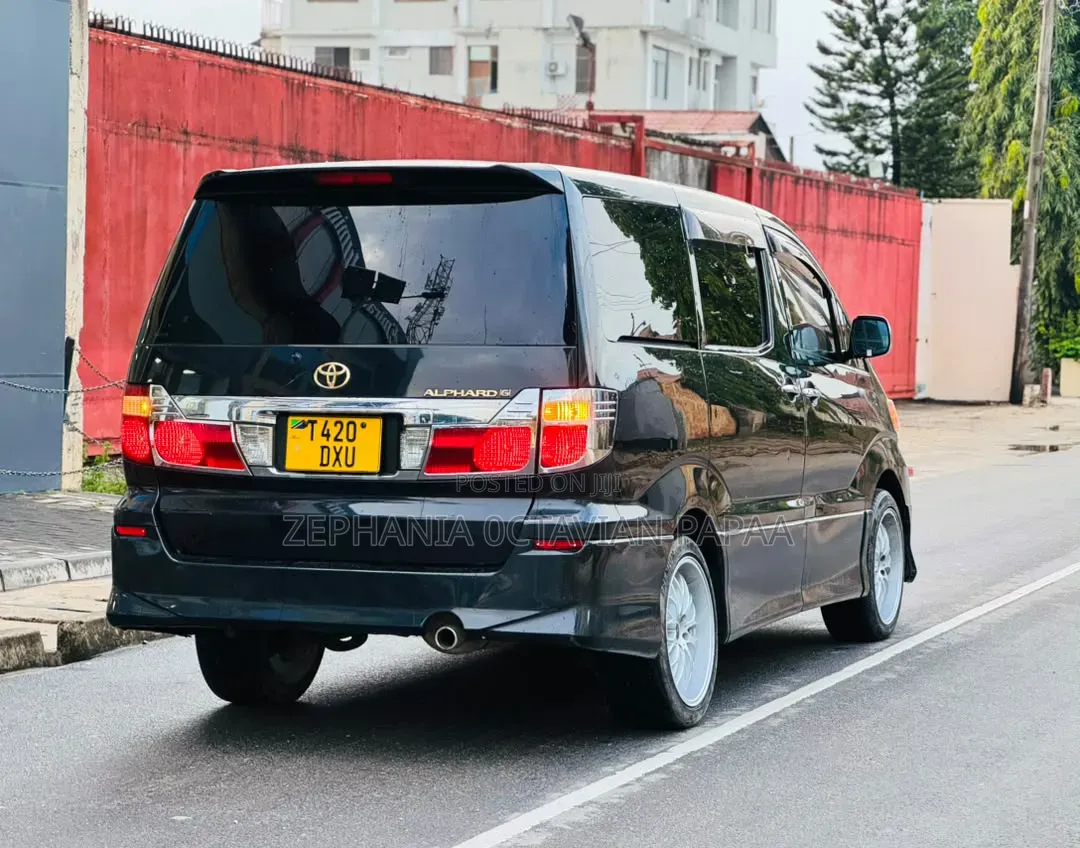 Toyota Alphard 2007 Black