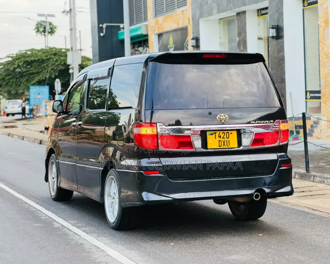 Toyota Alphard 2007 Black