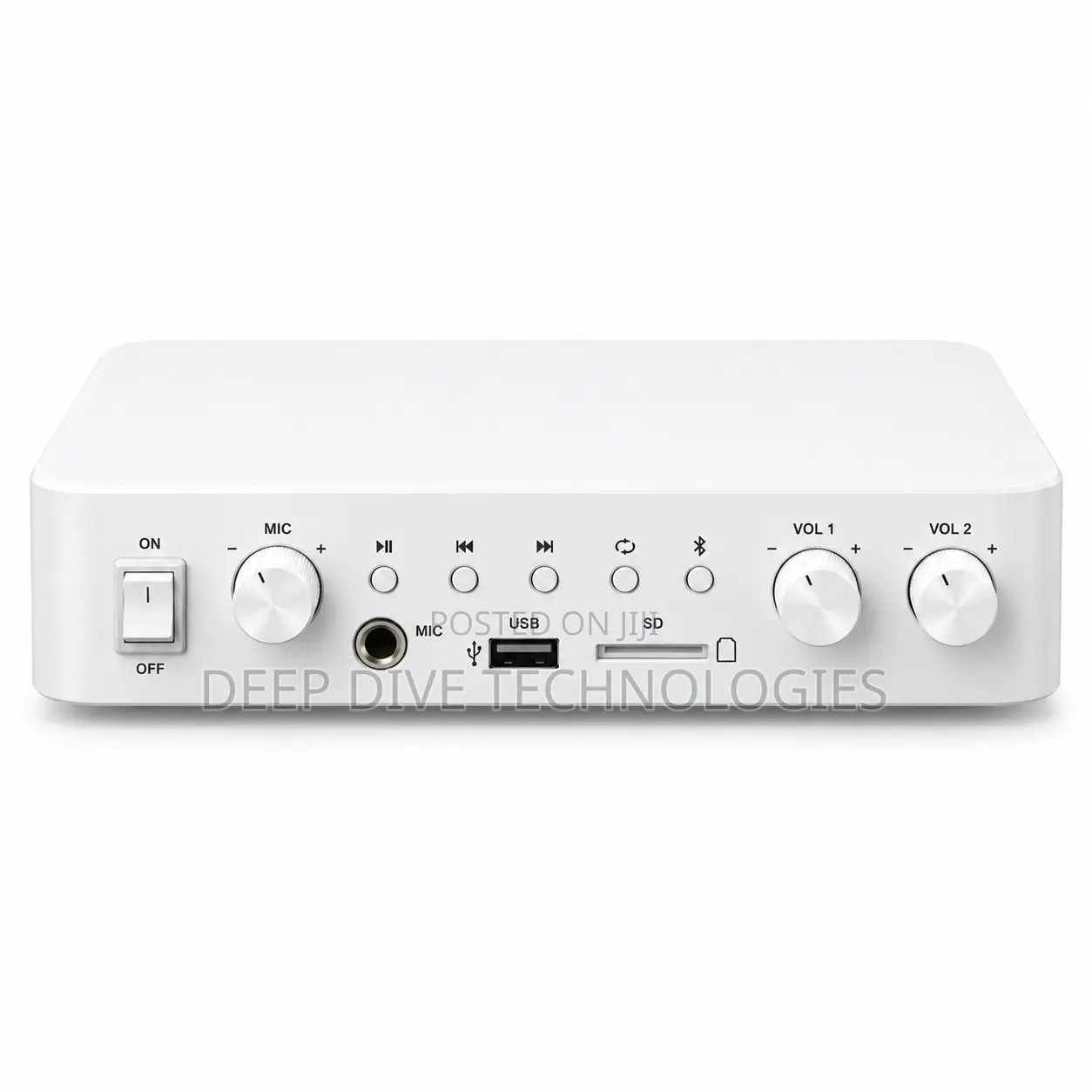 Wall Mount Speaker System With Amplifier – USB/Bluetooth