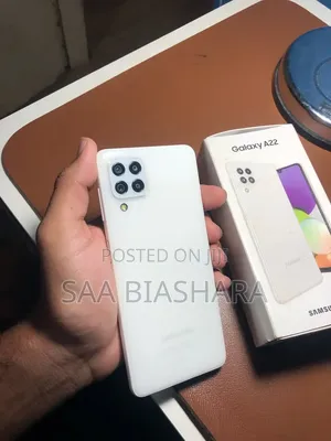 New Samsung Galaxy A22 128 GB White