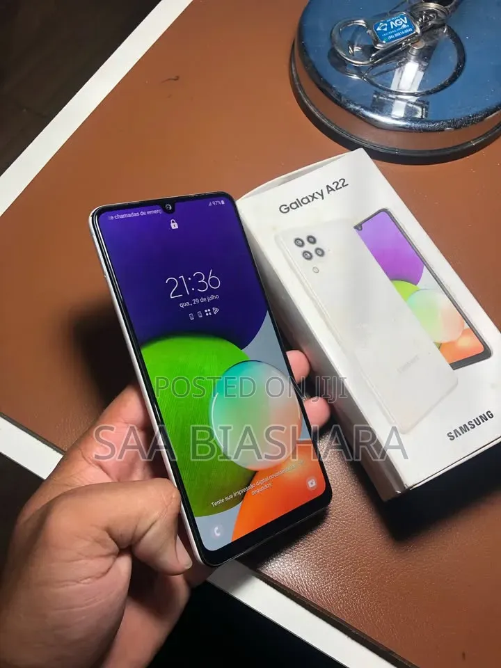 New Samsung Galaxy A22 128 GB White