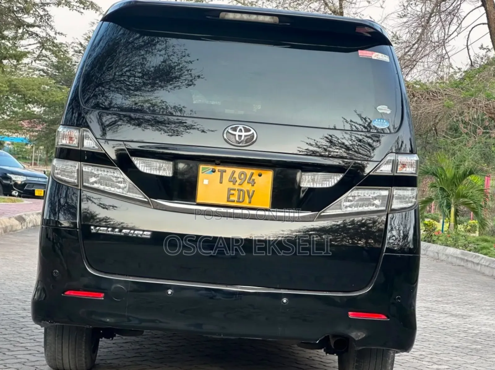 Toyota Vellfire 2009 Black