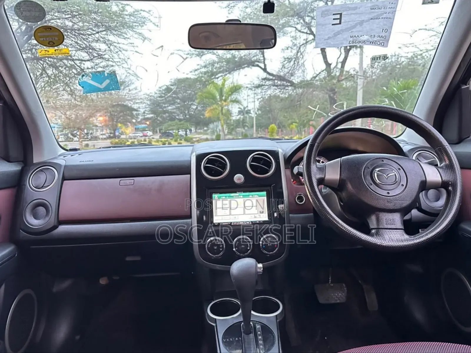 Mazda Verisa 2008 Maroon