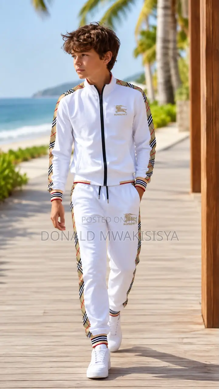 White Collection Tracksuits - 2pc Set