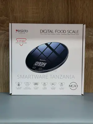 Yesido Digital Food Scale With 4-Point High Precision Sensor, 5000g
