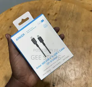 Anker 322 USB-C to USB-C Cable (3ft / 0.9m, Braided, 60W)