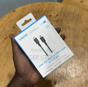 Anker 322 USB-C to USB-C Cable (3ft / 0.9m, Braided, 60W)