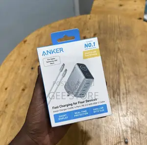 Anker Charger (140W, 4-Port, PD 3.1) With USB-C Cable (Model A2697).