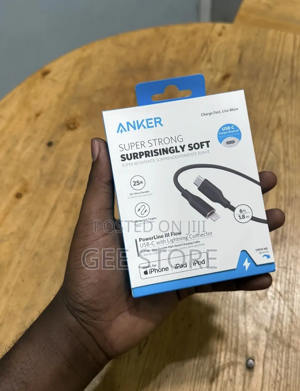 Anker PowerLine III Flow USB-C to Lightning Cable (Model 641)