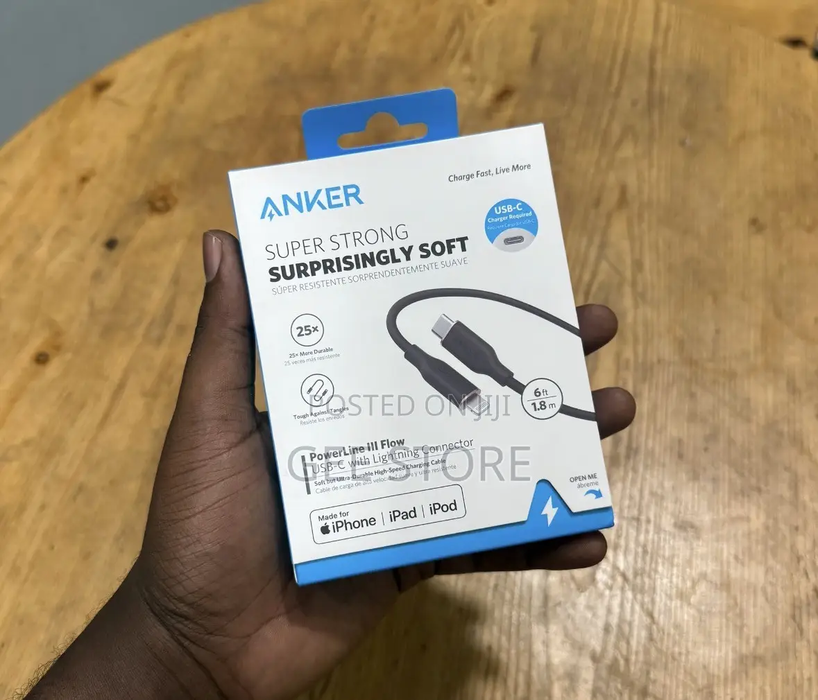 Anker PowerLine III Flow USB-C to Lightning Cable (Model 641)