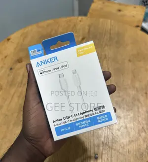 Anker USB-C to Lightning Data Cable (0.9 Meters, Braided Nylon)