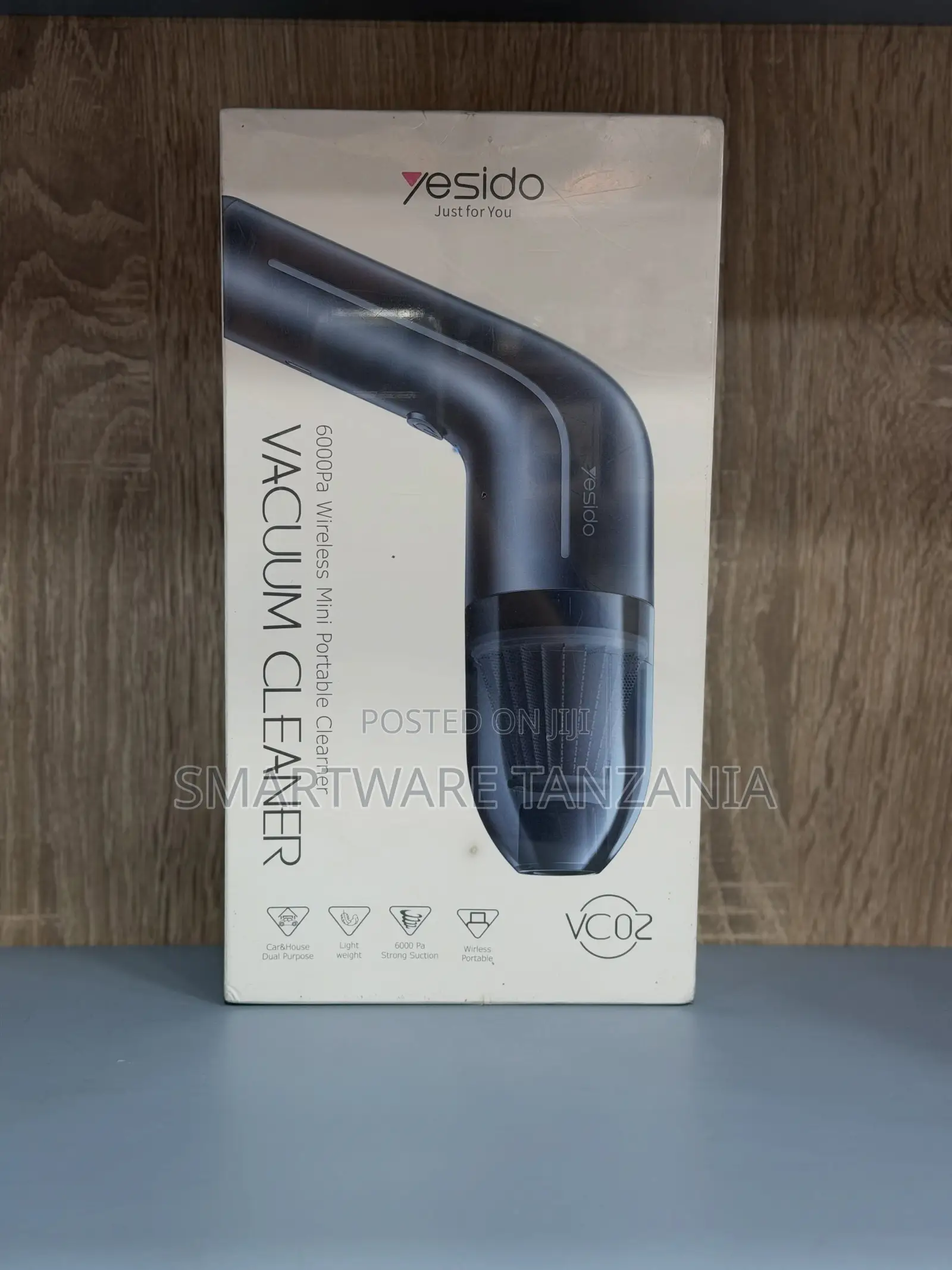 Yesido VCO2 Wireless Mini Vacuum Cleaner, 6000Pa Suction Power