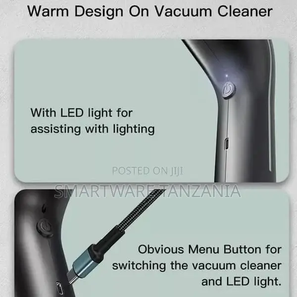 Yesido VCO2 Wireless Mini Vacuum Cleaner, 6000Pa Suction Power